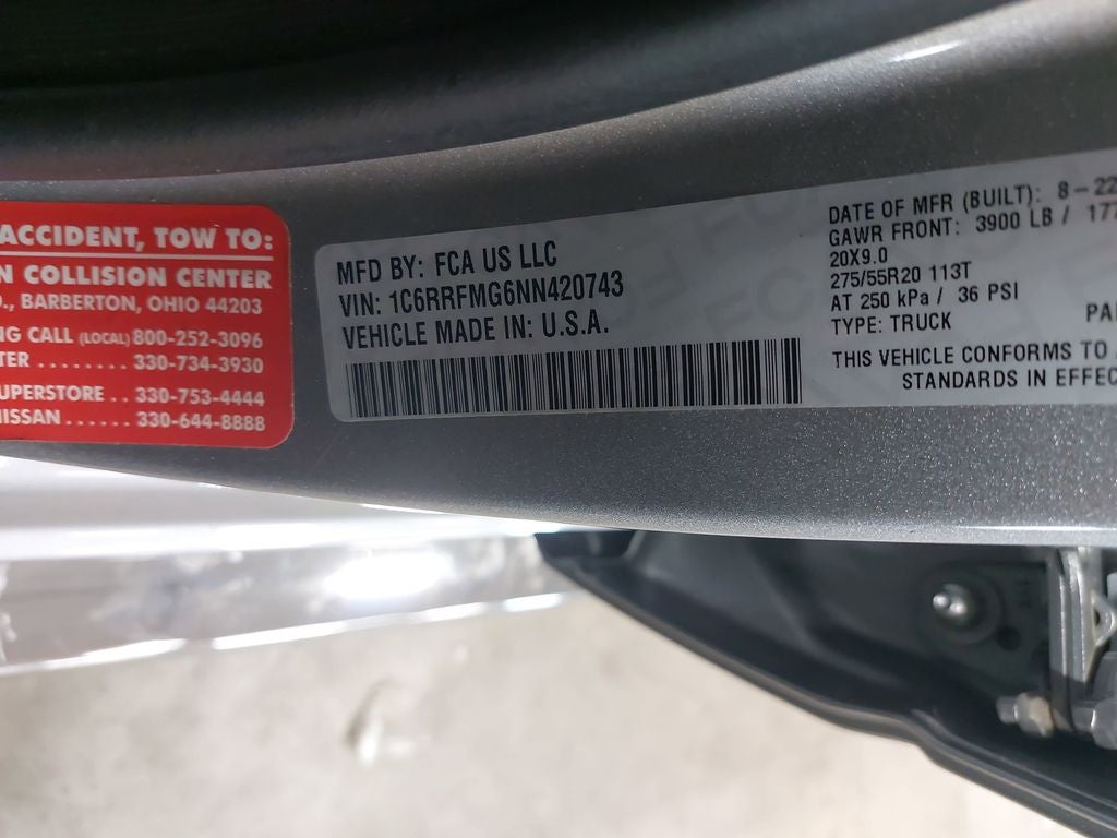 2022 RAM 1500 Big Horn/Lone Star