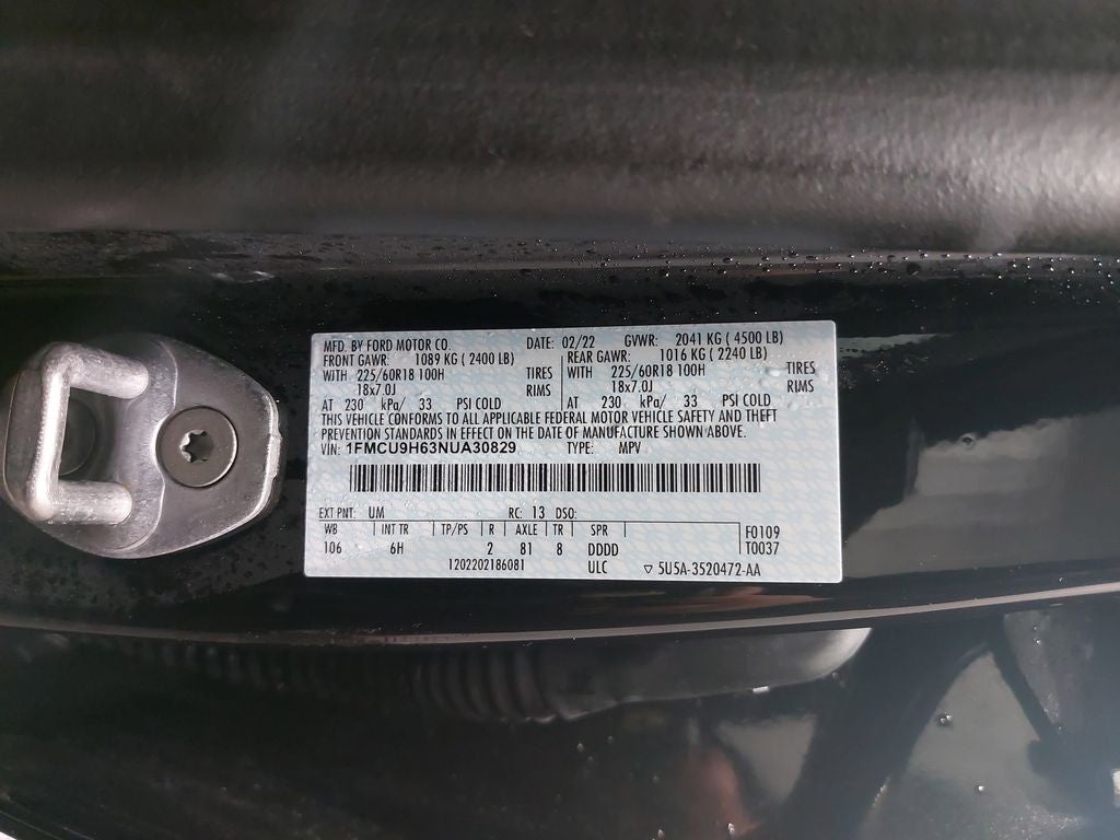 2022 Ford Escape SEL