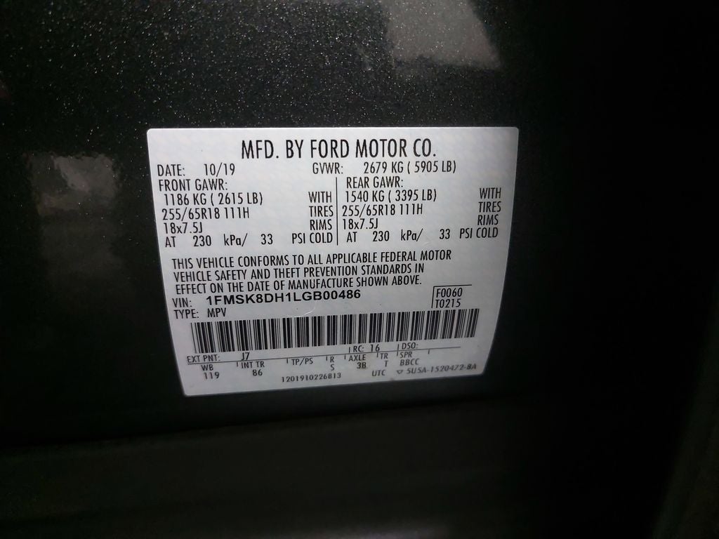 2020 Ford Explorer XLT