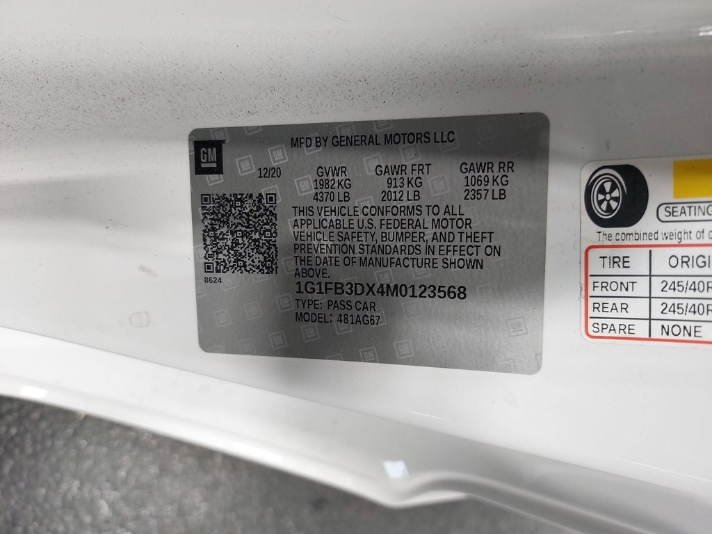 2021 Chevrolet Camaro 1LT