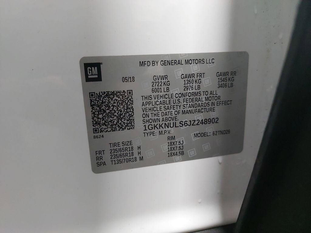 2018 GMC Acadia SLT-1