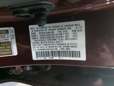 2015 Honda CR-V EX