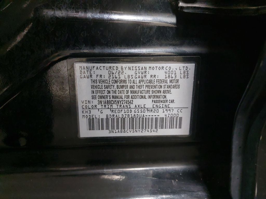 2022 Nissan Sentra SV