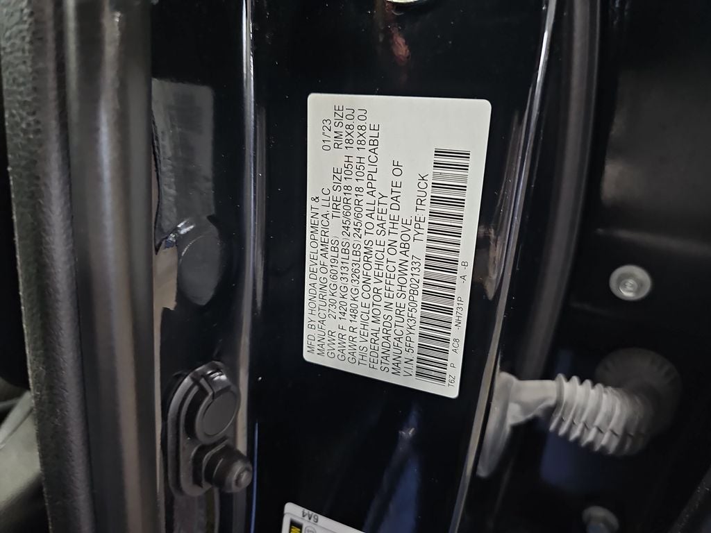 2023 Honda Ridgeline RTL