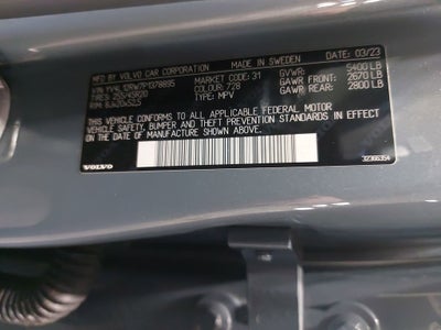 2023 Volvo XC60 B5 Plus Dark Theme
