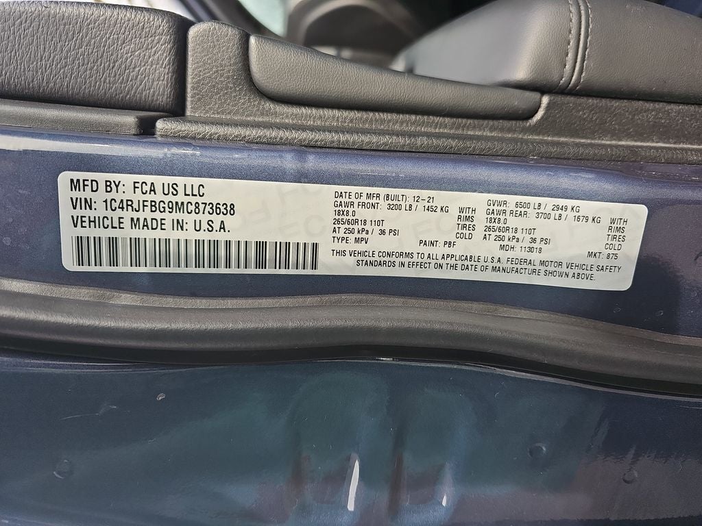 2021 Jeep Grand Cherokee Limited