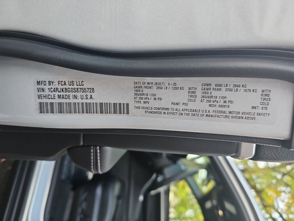 2025 Jeep Grand Cherokee L Limited