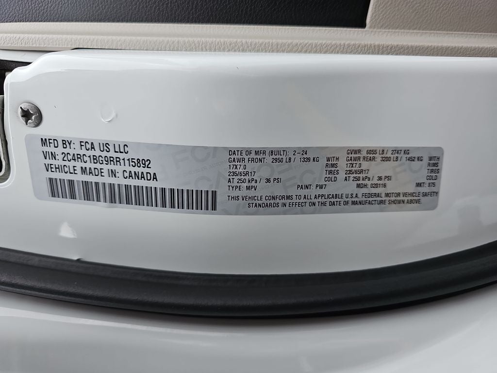 2024 Chrysler Pacifica Touring L