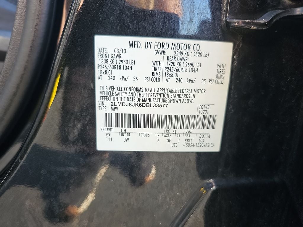 2013 Lincoln MKX Base