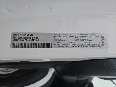 2026 RAM ProMaster 1500 Base