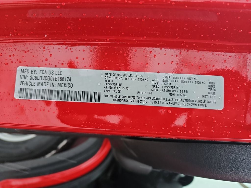 2026 RAM ProMaster 2500 High Roof