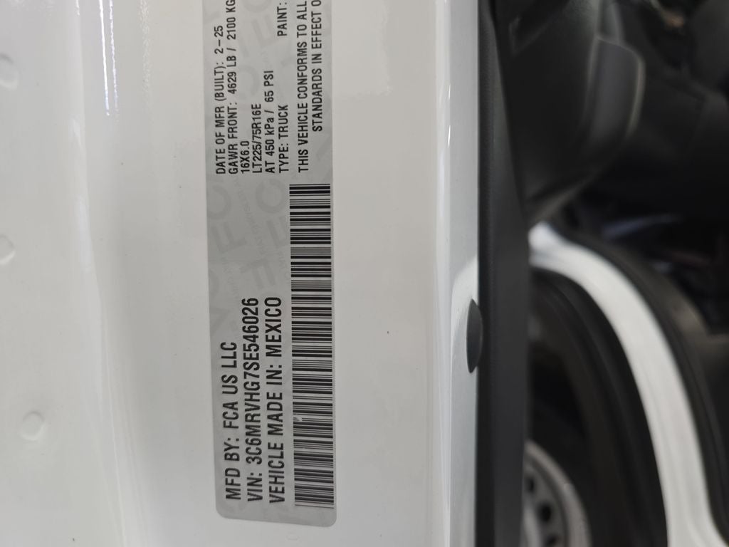 2025 RAM ProMaster 3500 High Roof