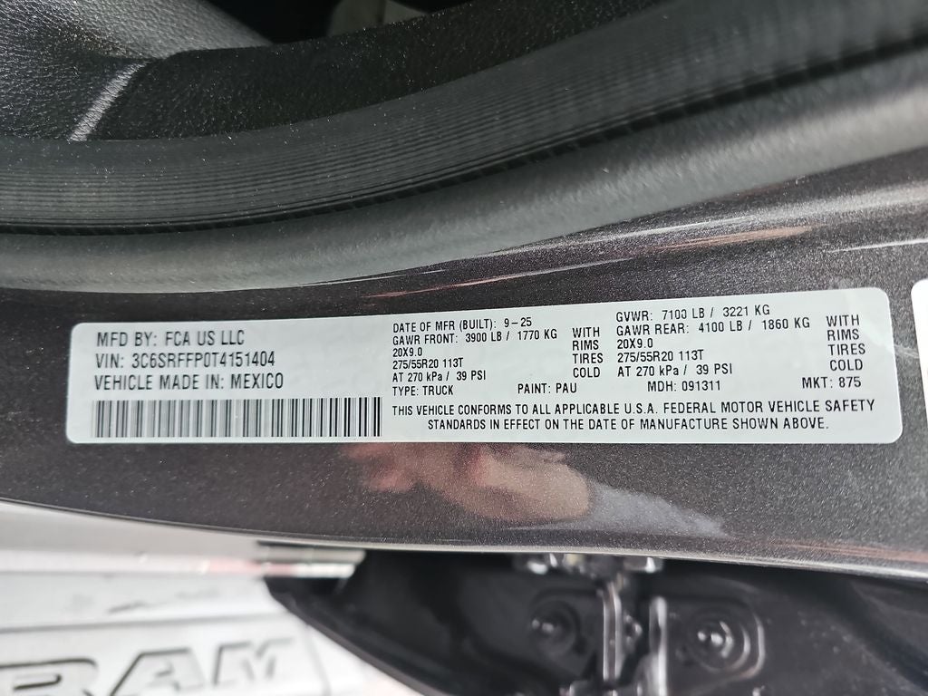 2026 RAM 1500 Big Horn/Lone Star