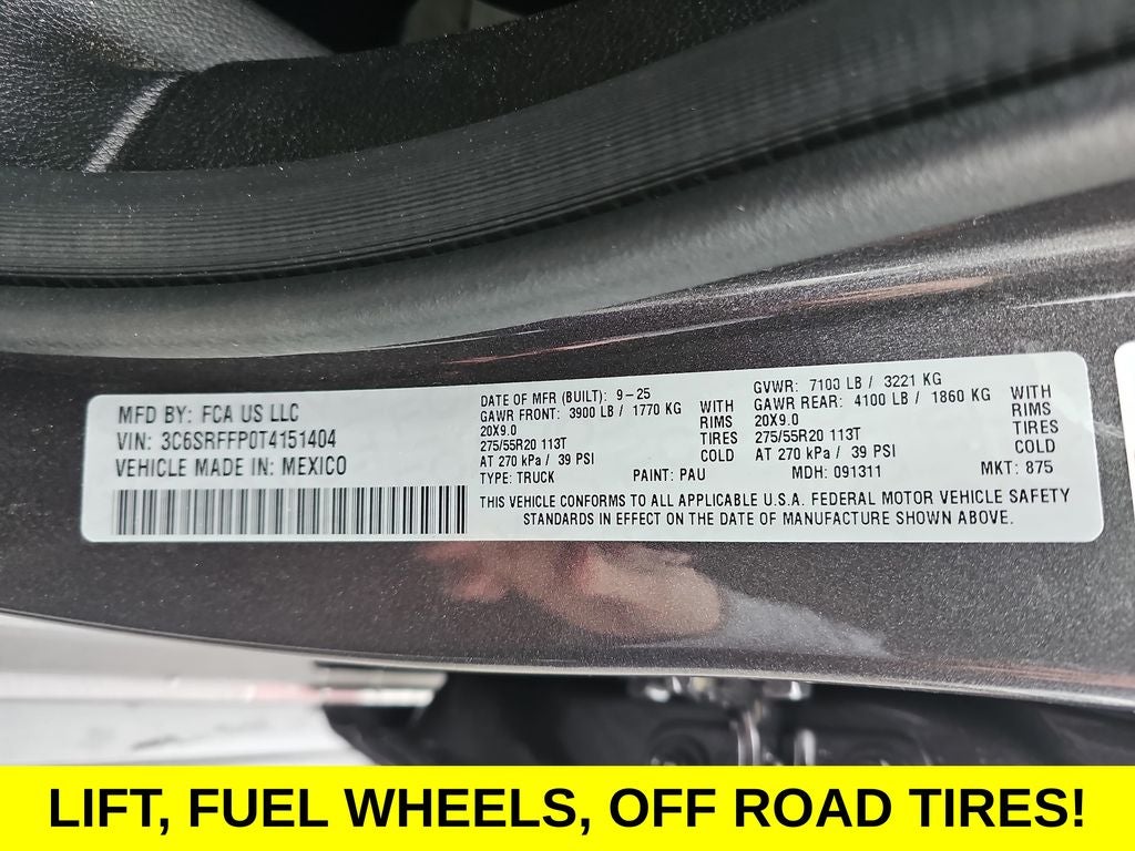 2026 RAM 1500 Big Horn/Lone Star