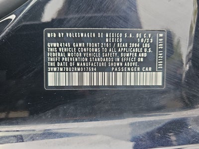 2024 Volkswagen Jetta 1.5T SE