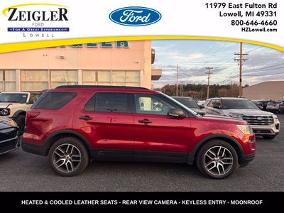 2018 Ford Explorer Sport TWIN PANEL MOONROOF