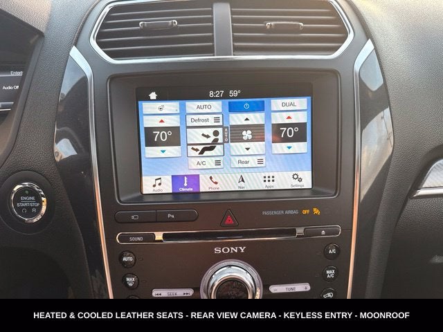 2018 Ford Explorer Sport TWIN PANEL MOONROOF