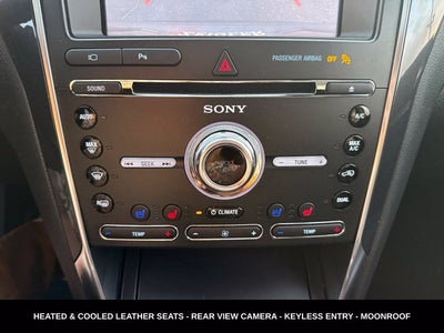 2018 Ford Explorer Sport TWIN PANEL MOONROOF