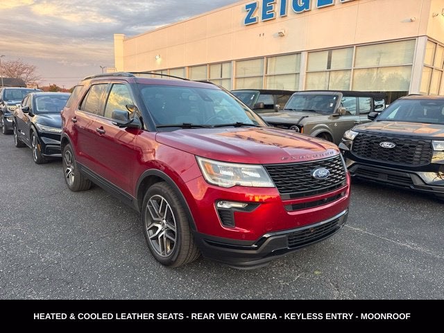 2018 Ford Explorer Sport TWIN PANEL MOONROOF