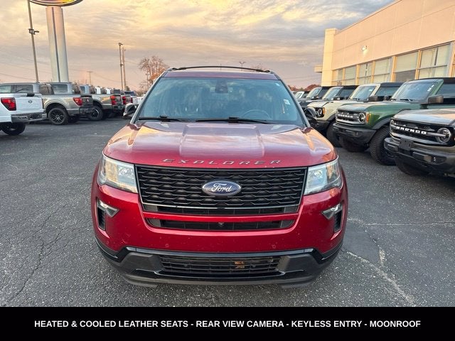 2018 Ford Explorer Sport TWIN PANEL MOONROOF