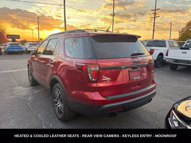 2018 Ford Explorer Sport TWIN PANEL MOONROOF