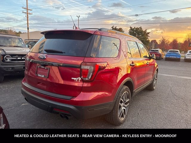 2018 Ford Explorer Sport TWIN PANEL MOONROOF