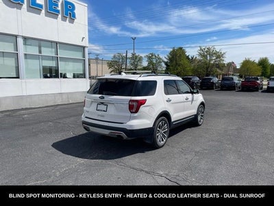 2017 Ford Explorer Platinum LOCAL TRADE