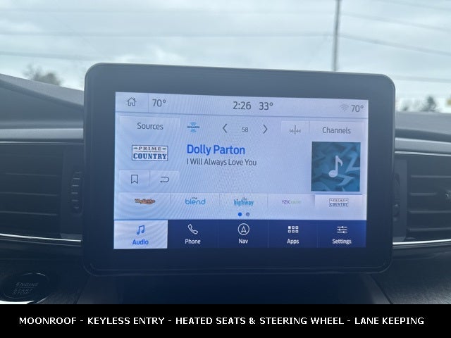 2024 Ford Explorer Timberline TWIN PANEL MOONROOF