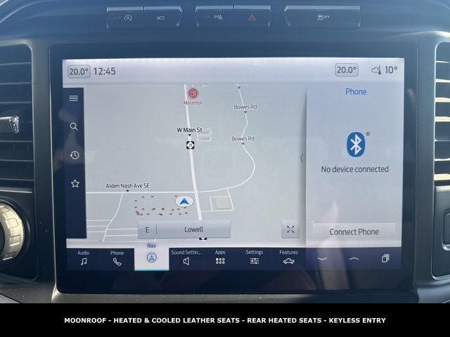 2023 Ford F-150 Lariat TWIN PANEL MOONROOF