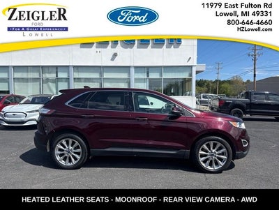 2017 Ford Edge Titanium AWD LOCAL TRADE