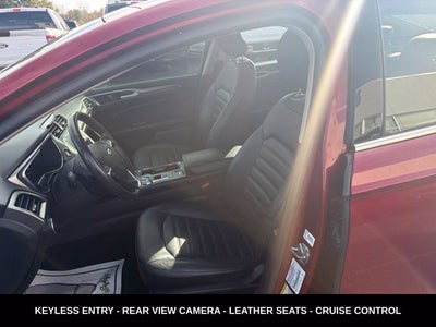 2017 Ford Fusion SE HEATED LEATHER