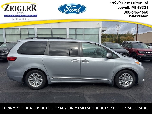 2016 Toyota Sienna XLE LOCAL TRADE