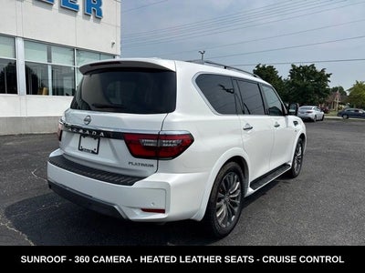 2022 Nissan Armada Platinum REAR DVD