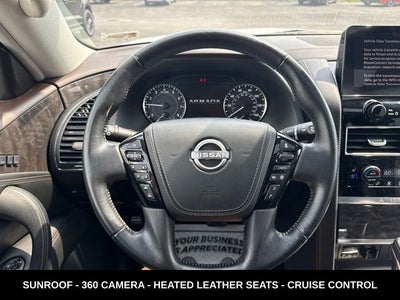 2022 Nissan Armada Platinum REAR DVD