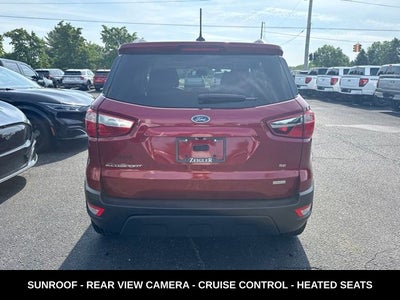2018 Ford EcoSport SE LOCAL TRADE