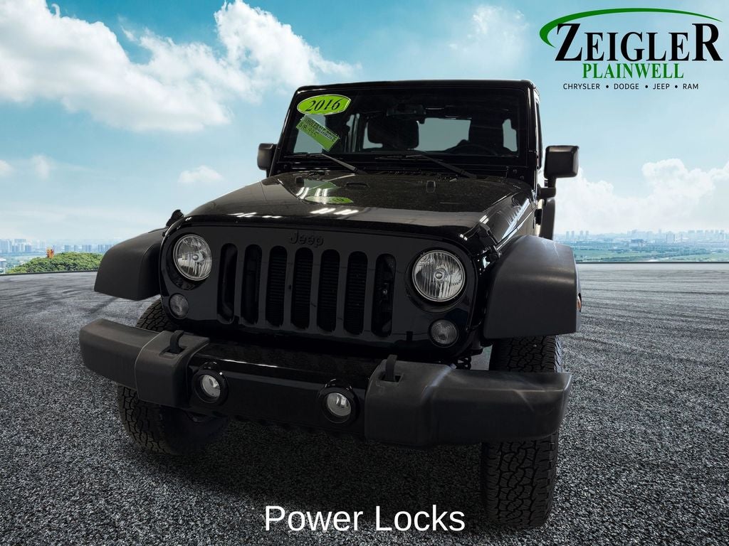 2016 Jeep Wrangler Unlimited Sport Connectivity Group