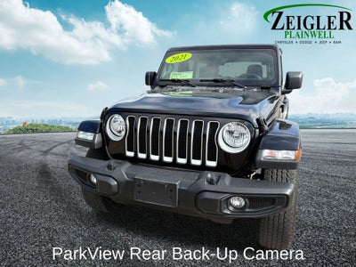 2021 Jeep Wrangler Unlimited Sahara GPS Navigation