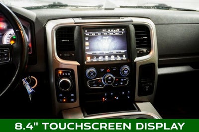 2017 RAM 1500 Big Horn Navigation & ParkView Rear Back-Up Camera