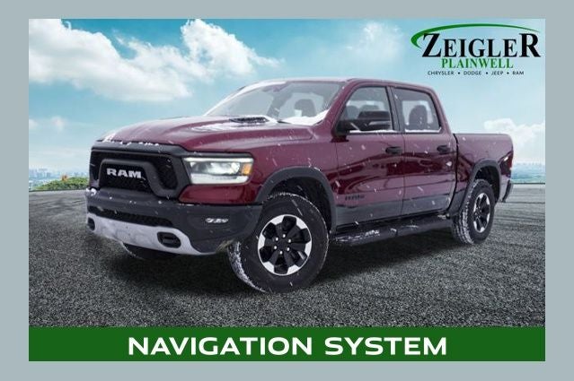 2023 RAM 1500 Rebel Navigation System with 12'' Display screen