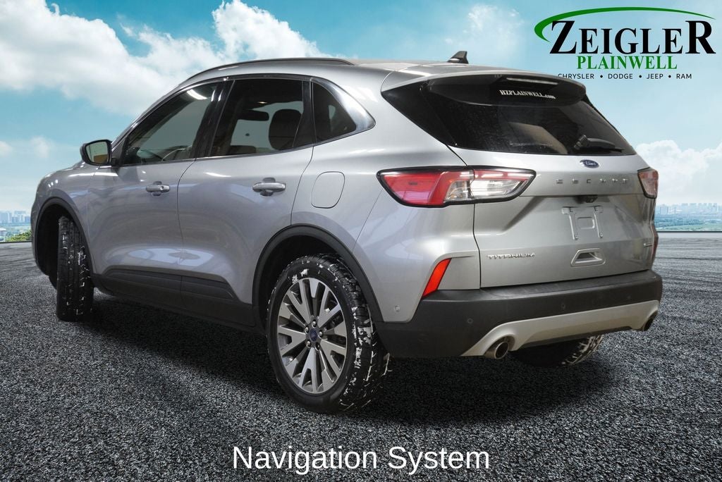 2021 Ford Escape Hybrid Titanium Navigation System