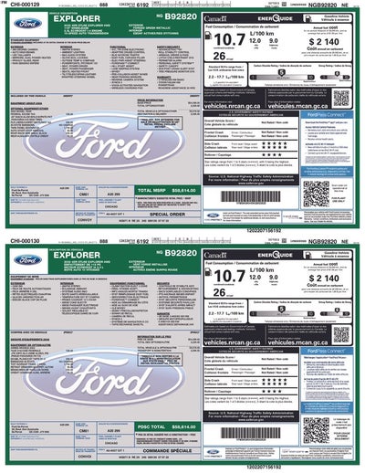 2022 Ford Explorer ST-Line Twin Panel Moonroof & SYNC 3/Apple CarPlay/Android