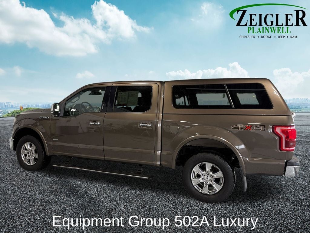 2017 Ford F-150 Lariat Twin Panel Moonroof