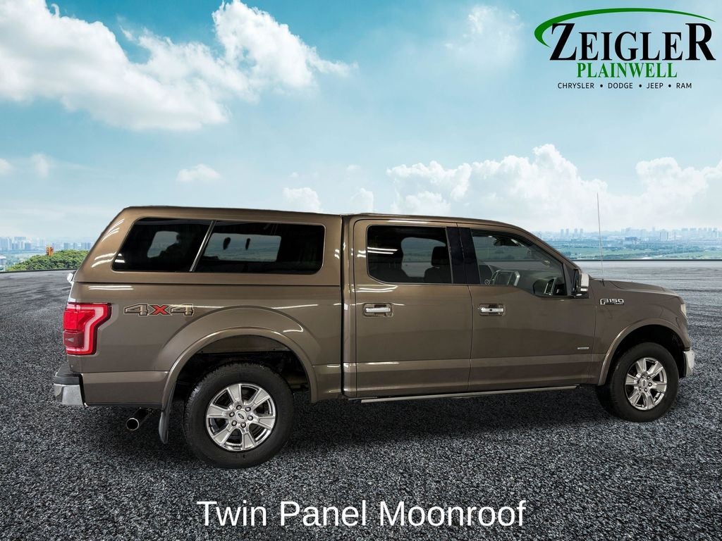 2017 Ford F-150 Lariat Twin Panel Moonroof