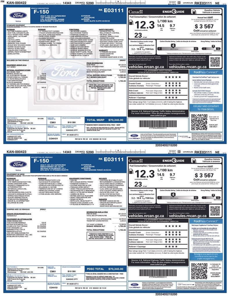 2024 Ford F-150 XLT