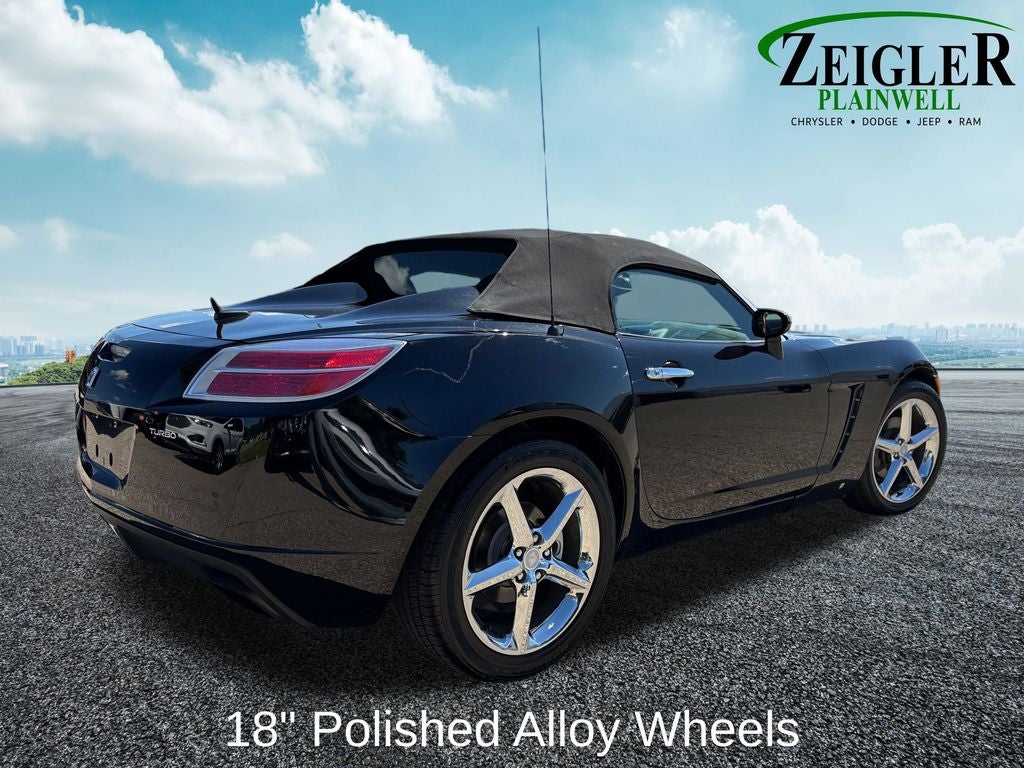 2007 Saturn Sky Red Line Convertible roof