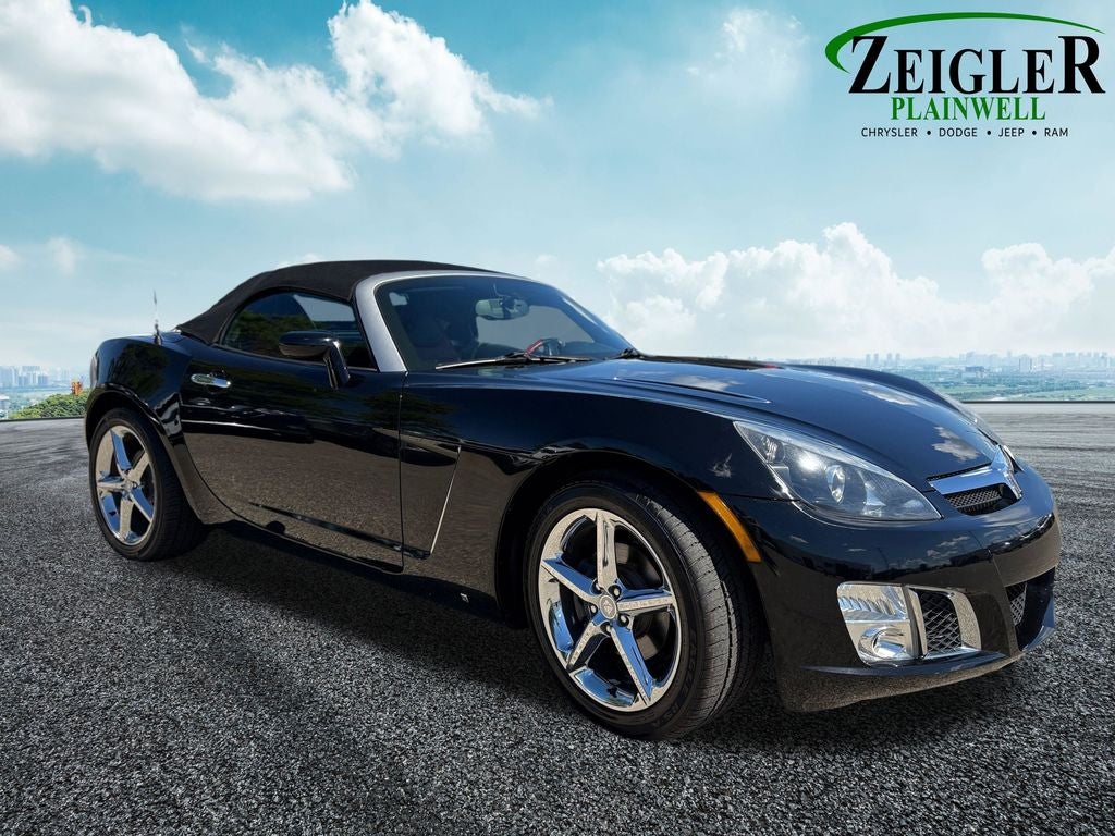 2007 Saturn Sky Red Line Convertible roof