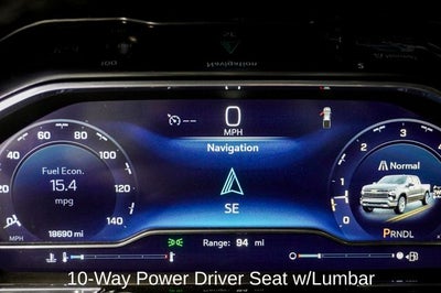 2025 Chevrolet Silverado 1500 LT 12.3" Multicolor Reconfigurable Digital Display &