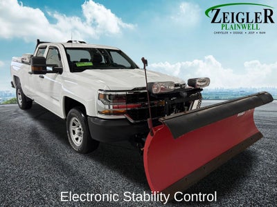2018 Chevrolet Silverado 1500 WT With Plow