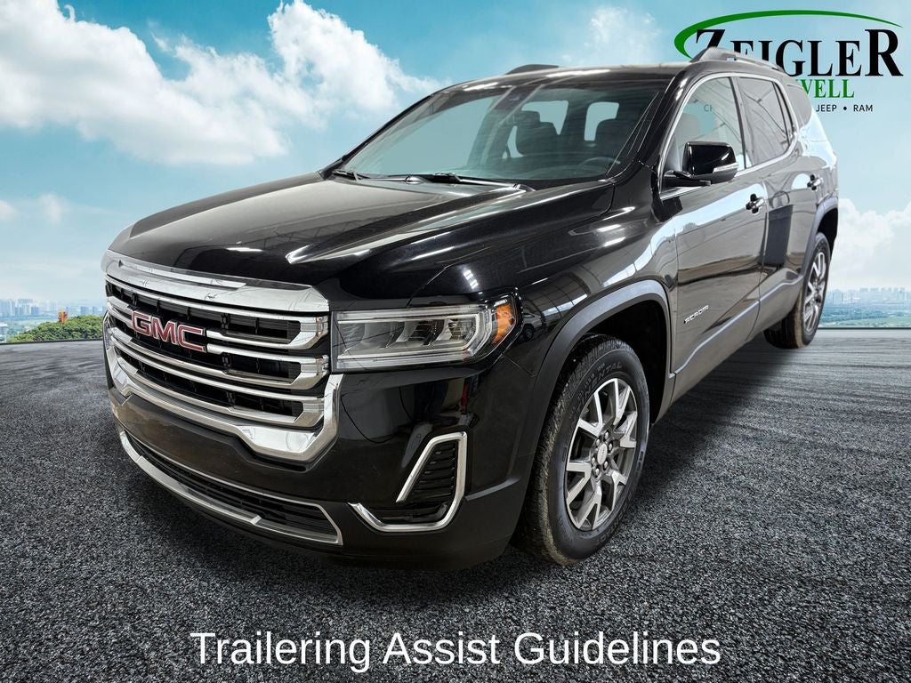 2023 GMC Acadia SLE Dual SkyScape 2-Panel Power Sunroof