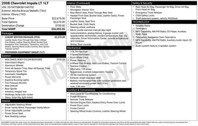2008 Chevrolet Impala LT